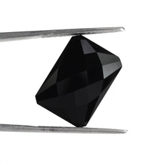 BLACK SPINEL BRIOLETTE OCTAGON 2nd 18X13MM 13.78 Cts.