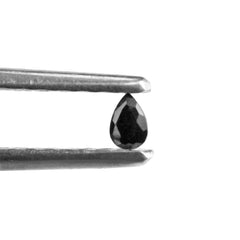 BLACK SPINEL CUT PEAR 3X2MM 0.06 Cts.