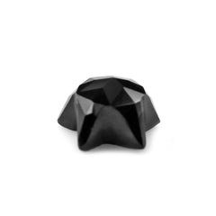 BLACK SPINEL CUT STAR SHAPE 6.90X6.60MM 1.45 Cts.