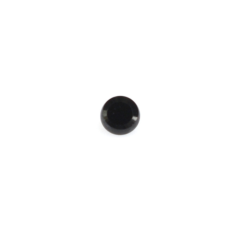 BLACK SPINEL CUT ROUND 1.40MM 0.02 Cts.