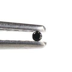 BLACK SPINEL CUT ROUND 1.40MM 0.02 Cts.