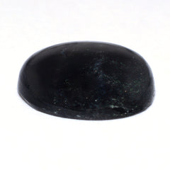 BLACK STAR DIOPSIDE OVAL CAB (FROSTED BOTTOM) 11X9MM 4.24 Cts.