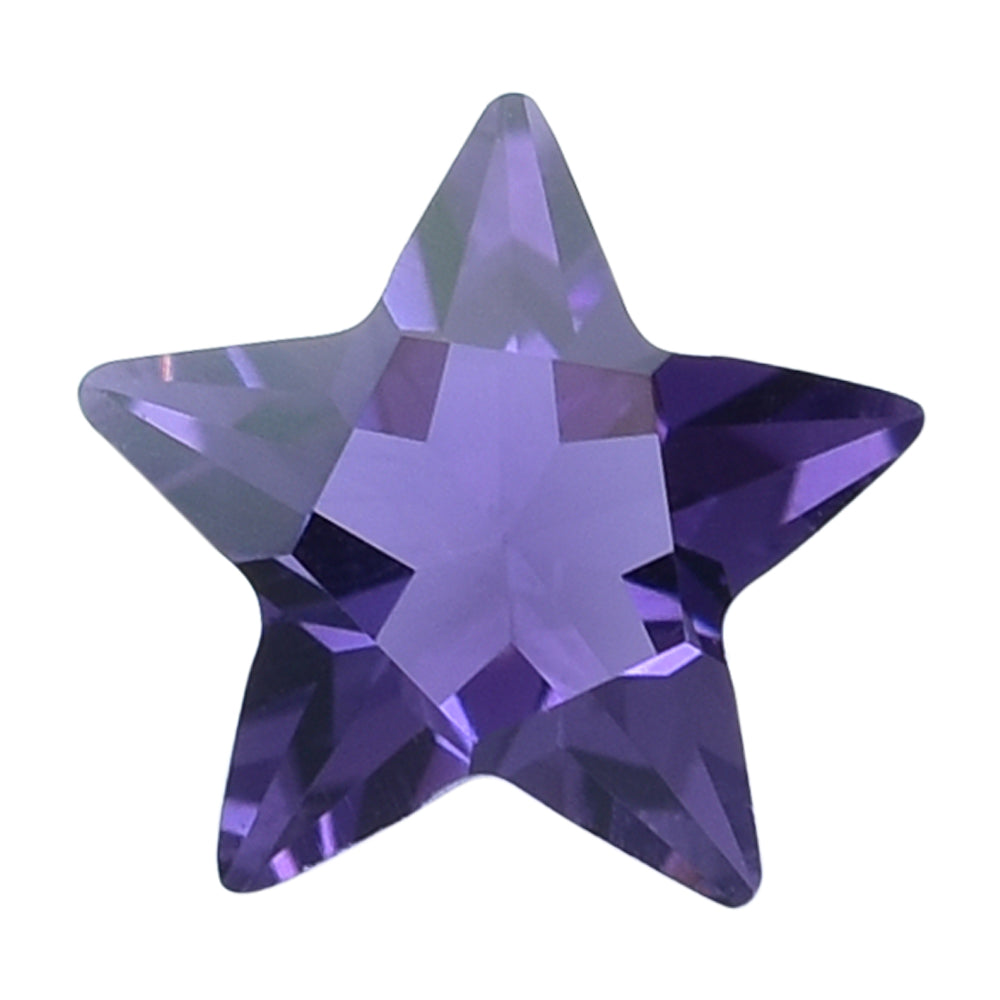 BRAZIL AMETHYST CUT STAR (DARK) (THICKNESS:-5.20-5.60MM) 8MM 1.47 Cts.