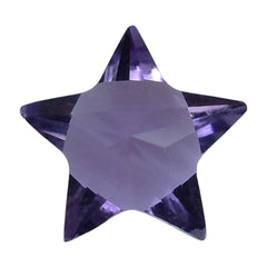 BRAZIL AMETHYST CUT STAR (DARK) 6MM (THICKNESS :-3.90-4.30MM) 0.63 Cts.