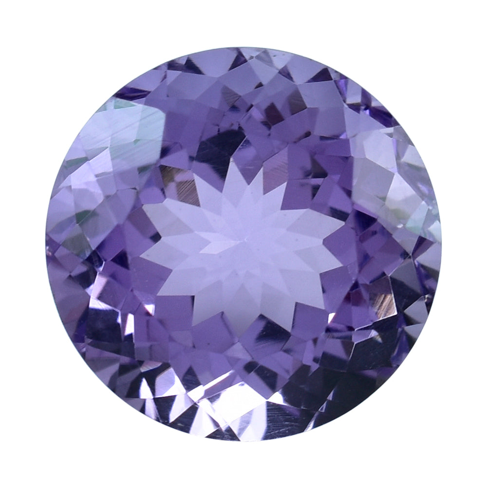BRAZIL AMETHYST CUT ROUND 14MM 10.85 Cts.