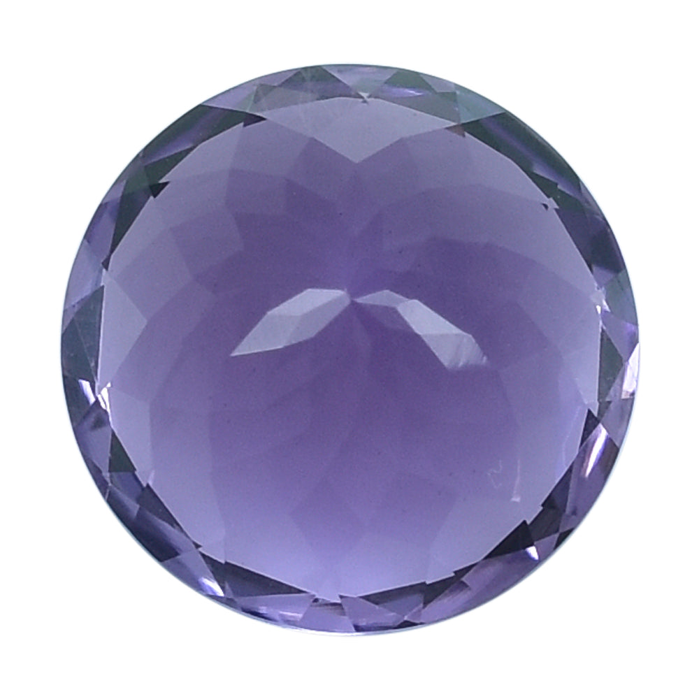 BRAZIL AMETHYST CUT ROUND 14MM 10.85 Cts.