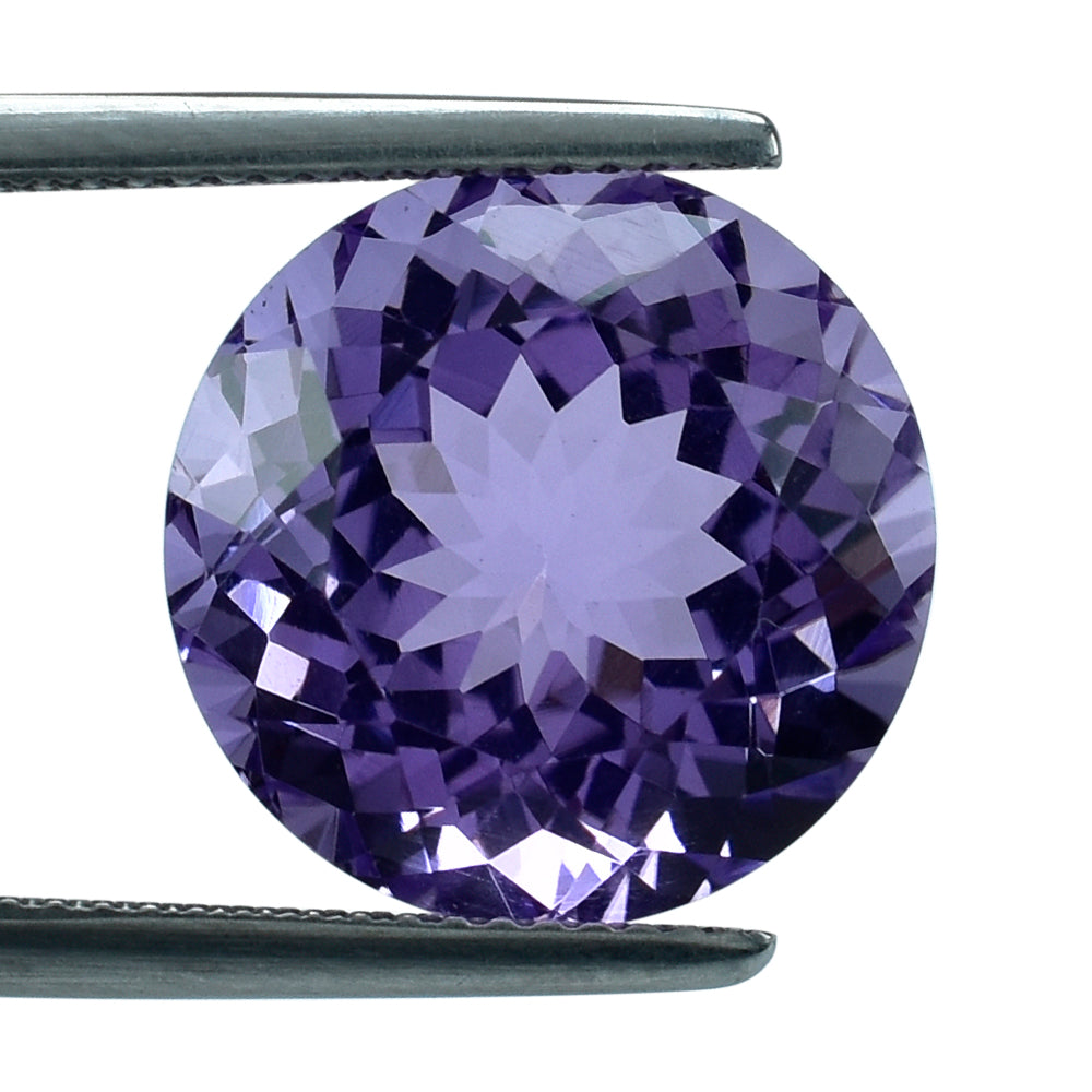 BRAZIL AMETHYST CUT ROUND 14MM 10.85 Cts.