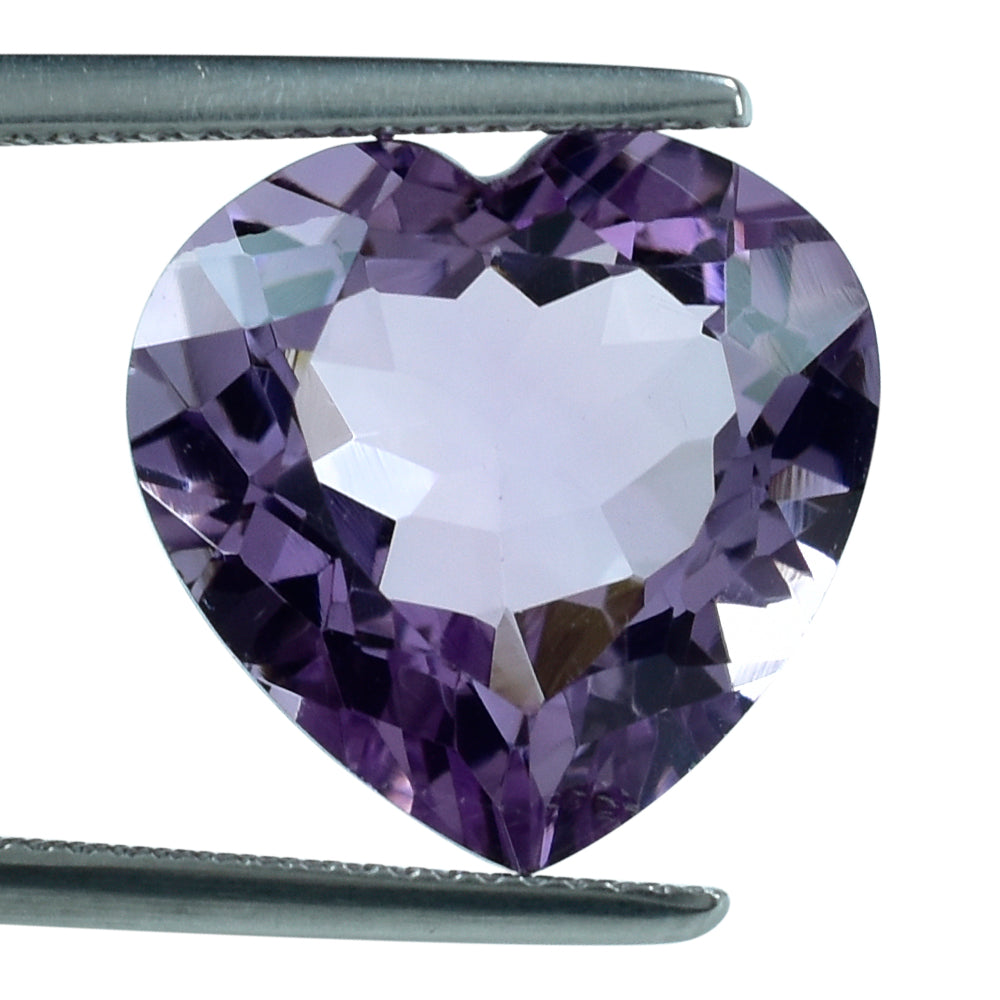BRAZIL AMETHYST CUT HEART 15MM 9.50 Cts.