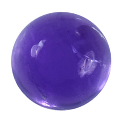 BRAZIL AMETHYST PLAIN ROUND CAB (HI) 4.00X4.00 MM 0.31 Cts.