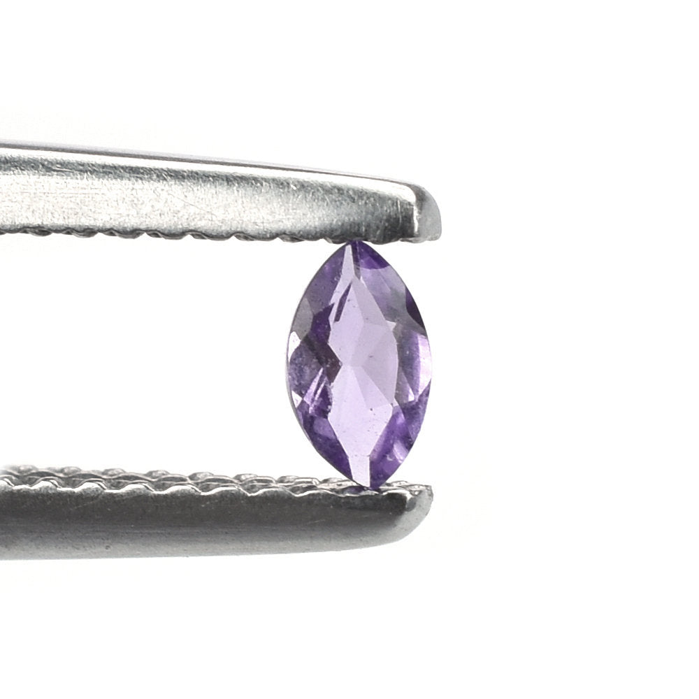 AMETHYST BRAZIL CUT MARQUISE (MEDIUM/CLEAN) 4.50X2.50MM 0.02 Cts.