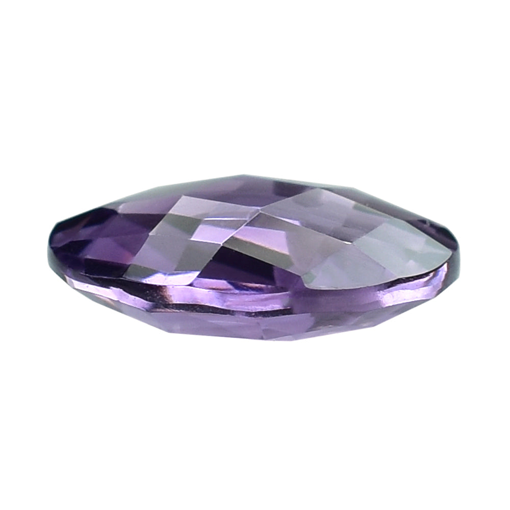 BRAZIL AMETHYST CHECKER CUT CUSHION BRIOLETTE 6.00X6.00 MM 0.86 Cts.