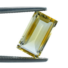 CITRINE CUT BAGUETTES 14X8MM 4.32 Cts.