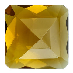 ORANGE CITRINE CHECKER CUT SQUARE - OCTAGON 10.00MM 4.46 Cts.