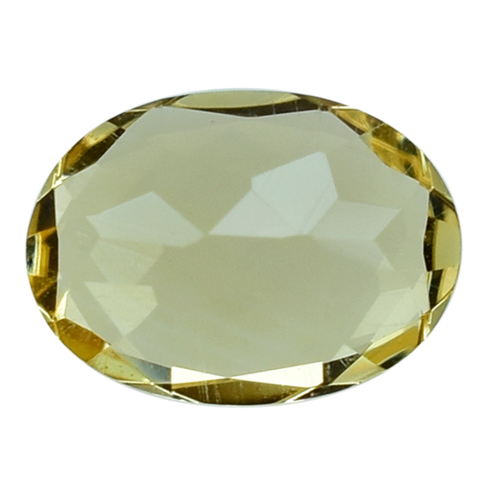 YELLOW CITRINE CUT OVAL 7X5MM 0.75 Cts.