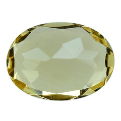 YELLOW CITRINE CUT OVAL 7X5MM 0.75 Cts.