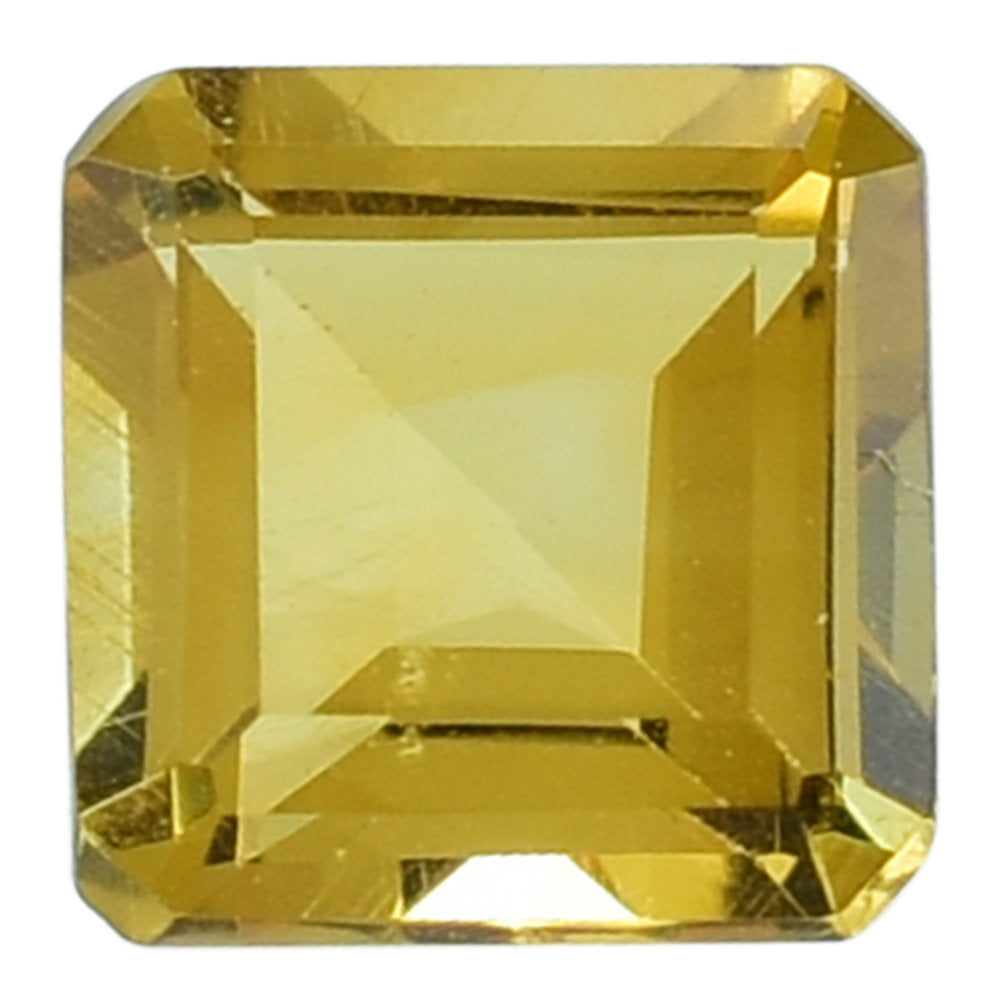 CITRINE CUT SQUARE - OCTAGON (C-1) 4.00MM 0.33 Cts.