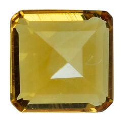 CITRINE CUT SQUARE - OCTAGON (C-1) 4.00MM 0.33 Cts.