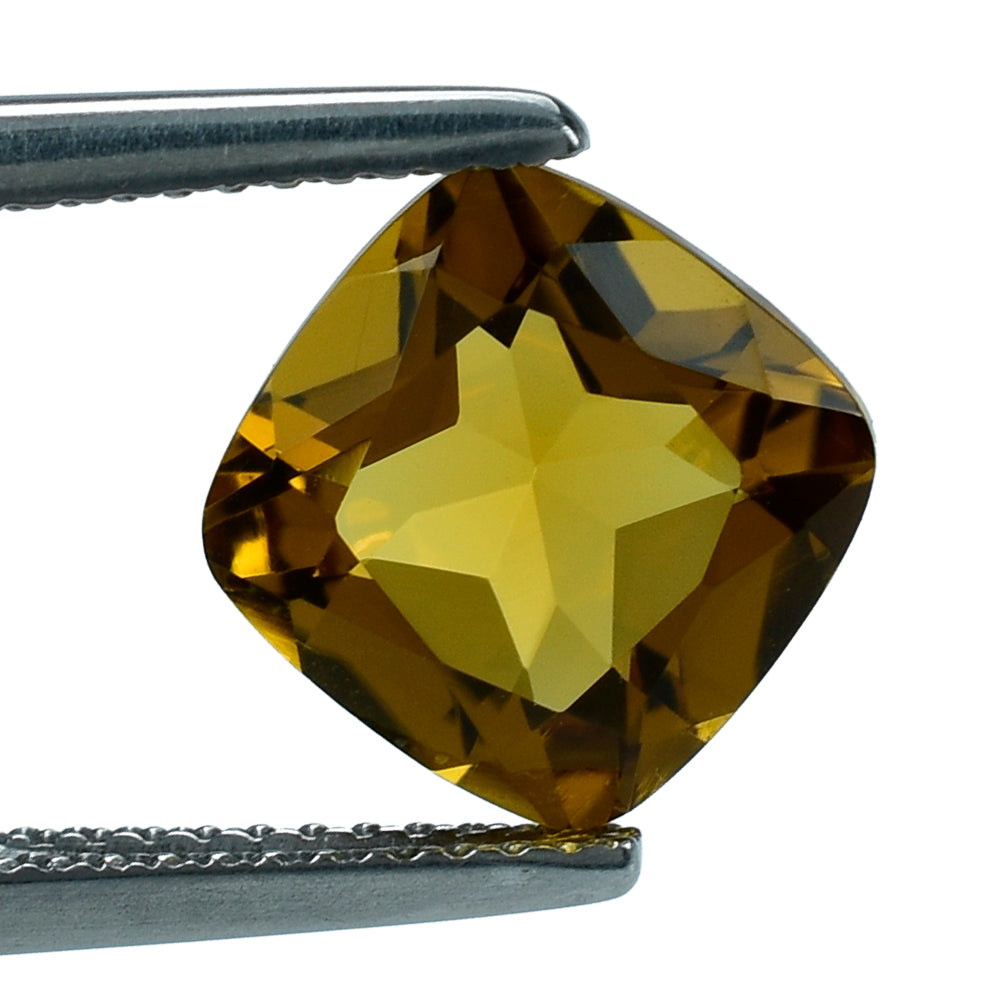 ORANGE CITRINE CUT CUSHION 9.00MM 2.82 Cts.