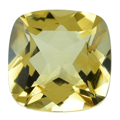 YELLOW CITRINE CUT CUSHION 10.00MM 3.76 Cts.