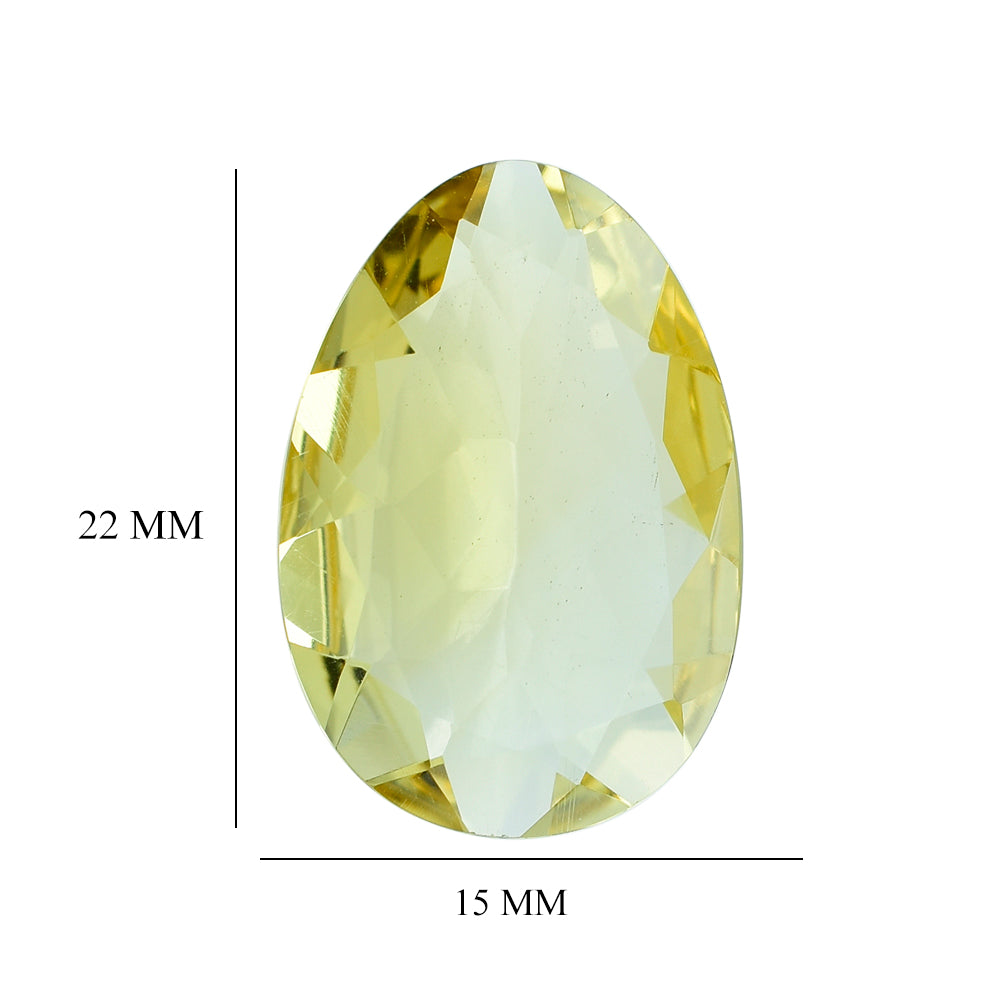 CITRINE CUT IRREGULAR (SI) OVAL 22X15MM 11.33 Cts.
