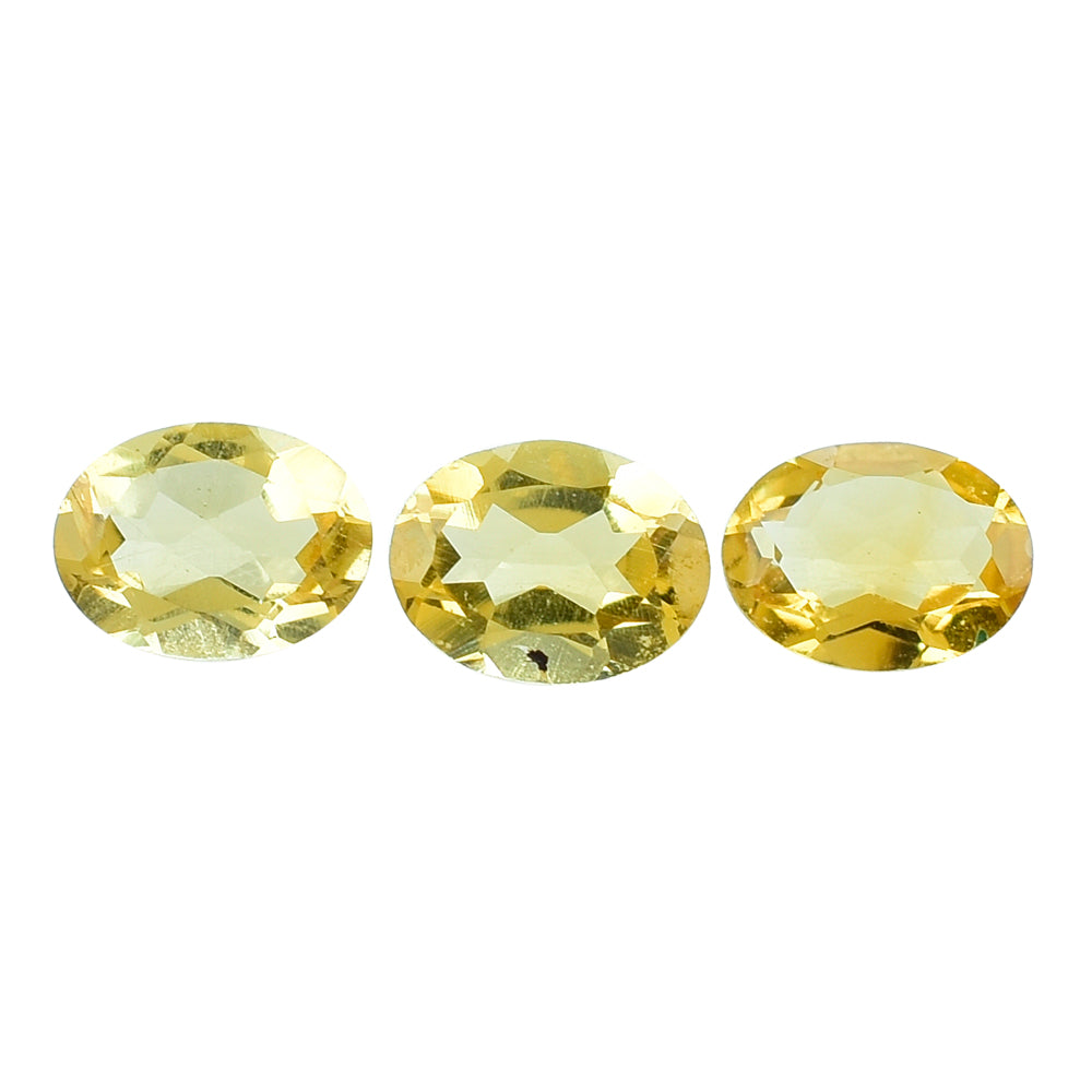 GOLDEN CITRINE CUT OVAL 4X3MM 0.15 Cts.