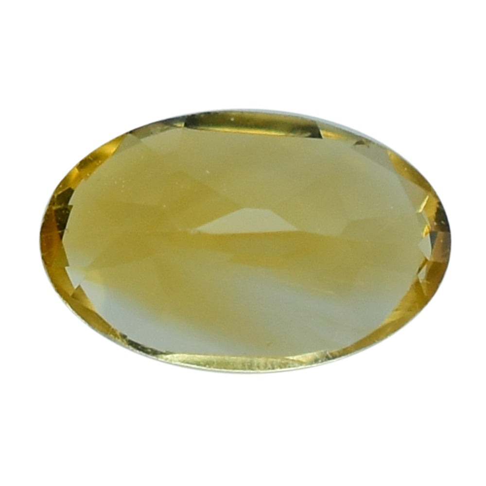 YELLOW CITRINE CUT OVAL 5X3MM 0.26 Cts.