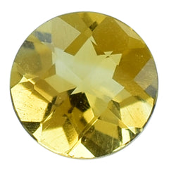 GOLDEN CITRINE CHECKER CUT ROUND (C-1) 4.00MM 0.17 Cts.