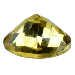 GOLDEN CITRINE CHECKER CUT ROUND (C-1) 4.00MM 0.17 Cts.