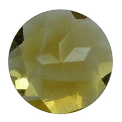 GOLDEN CITRINE CHECKER CUT ROUND (C-1) 4.00MM 0.17 Cts.