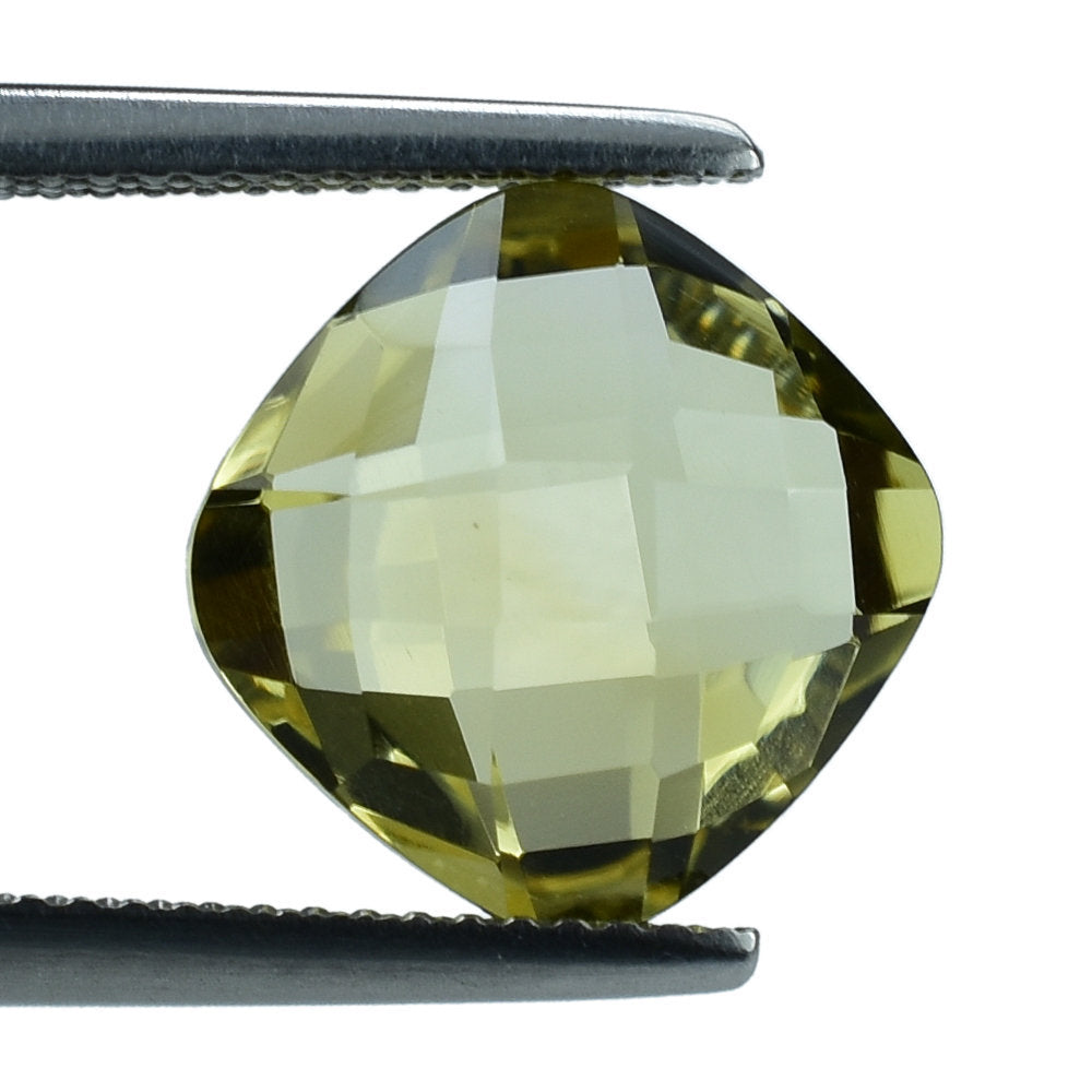 LEMON CITRINE  BRIOLETTE CUSHION 11.00MM 5.25 Cts.