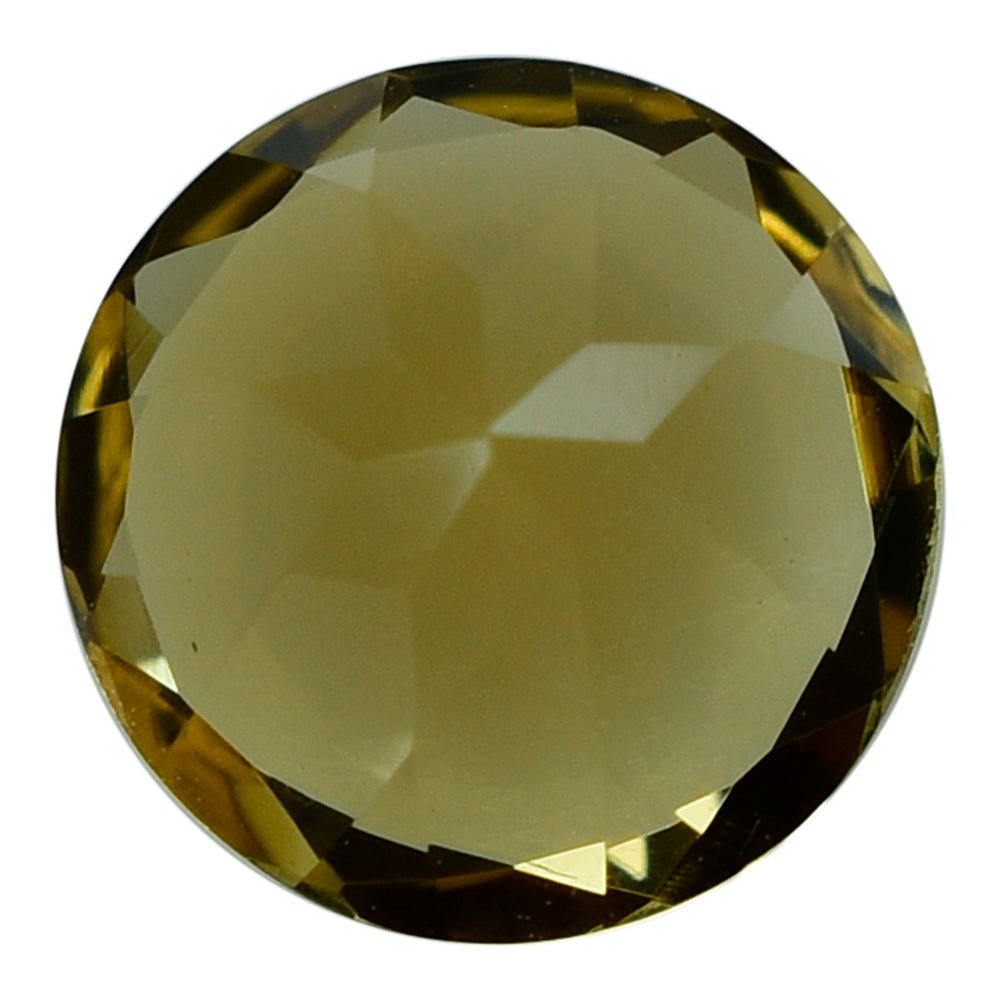 YELLOW CITRINE (LITE YELLOW) CUT ROUND 8.00MM 1.70 Cts.