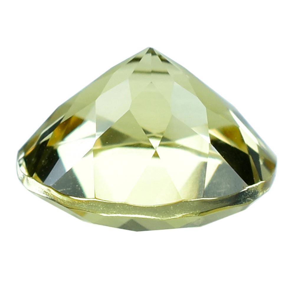 YELLOW CITRINE (LITE YELLOW) CUT ROUND 10.00MM 3.40 Cts.