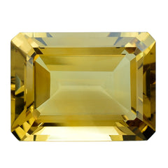 GOLDEN CITRINE CUT OCTAGON 20X15MM 20.48 Cts.