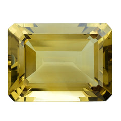 GOLDEN CITRINE CUT OCTAGON 20X15MM 20.48 Cts.