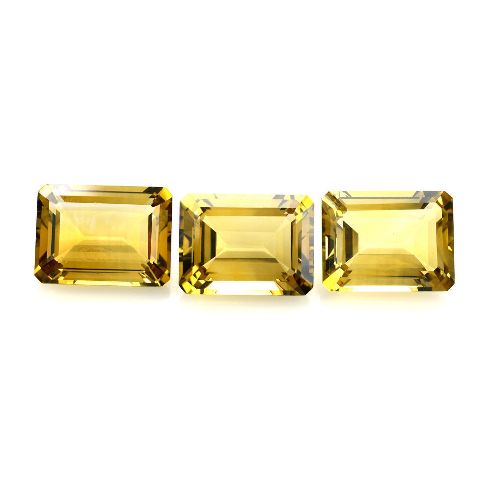 GOLDEN CITRINE CUT OCTAGON 20X15MM 20.48 Cts.