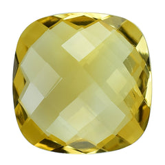 GOLDEN CITRINE BRIOLETTE CUSHION 16.00MM 12.11 Cts.