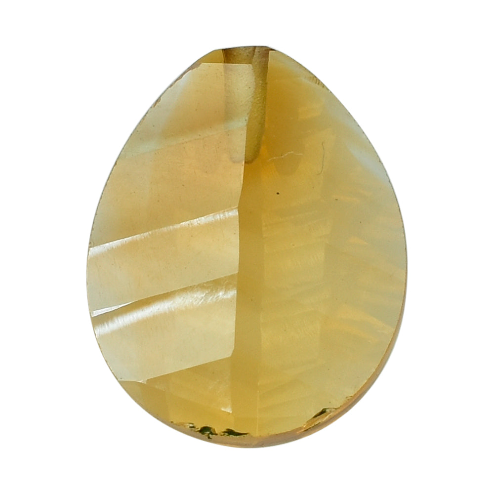 CITRINE (GOLDEN) CONCAVE LEAF (DES#65) (C-2) 11X9MM 2.36 Cts.