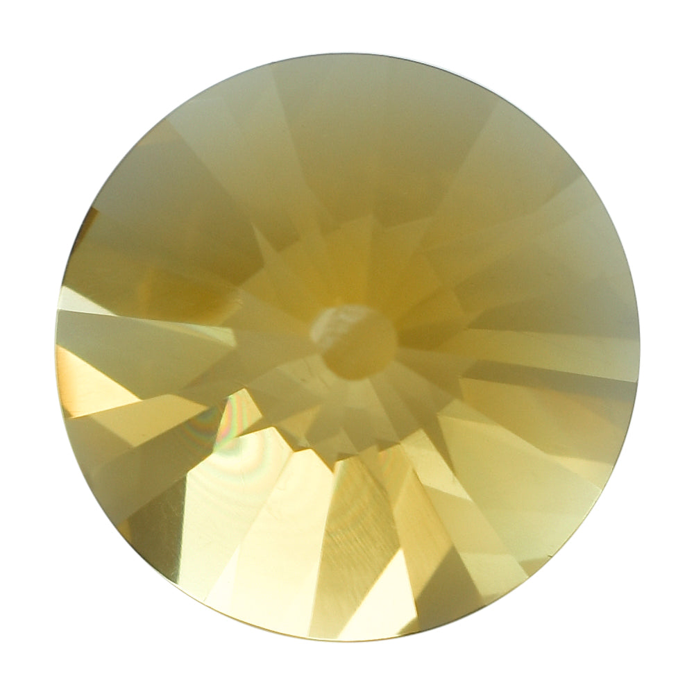 CITRINE (GOLDEN) BINGO ROUND (DES#97) (C-2) 16MM 12.70 Cts.