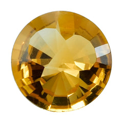 CITRINE (GOLDEN) BLUBS TOP ROUND (DES#93) (C-2) 12MM 4.70 Cts.