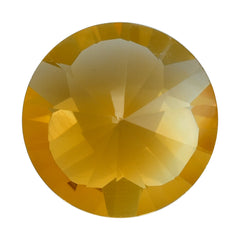 CITRINE (GOLDEN) BLUBS TOP ROUND (DES#93) (C-2) 12MM 4.70 Cts.