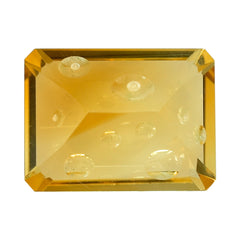 CITRINE (GOLDEN) SUPER BUBBLE OCTAGON (DES#116) (C-2) 16X12MM 10.35 Cts.