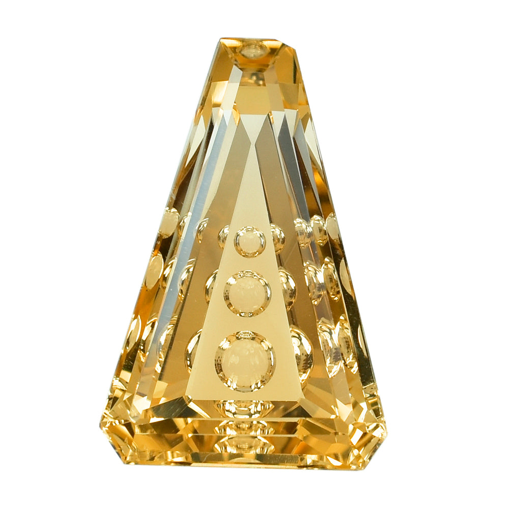 CITRINE (GOLDEN) SUPER BUBBLE TRAPEZOID (DES#120) (C-2) 24X16MM 20.60 Cts.