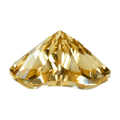 CITRINE (GOLDEN) SPADE (DES#96) (C-2) 20X16MM 15.02 Cts.