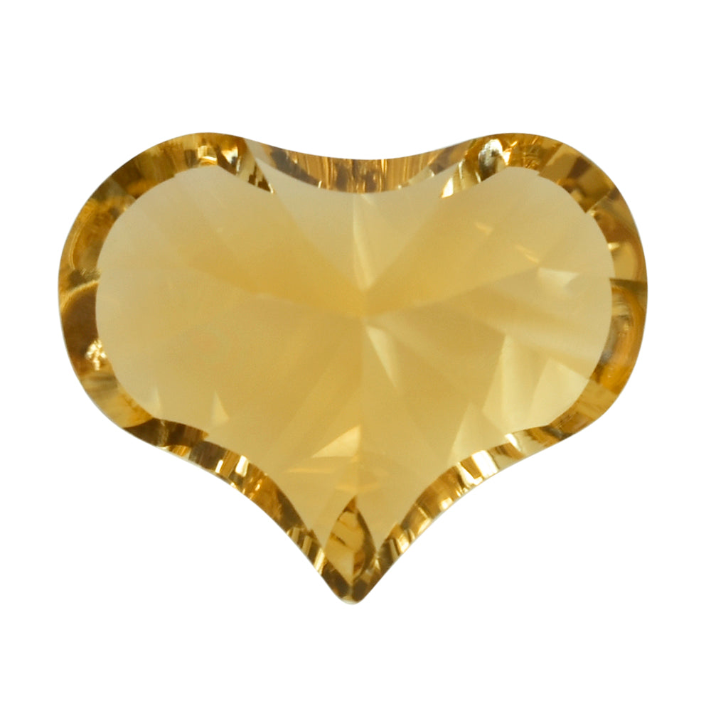 CITRINE (GOLDEN) SPADE (DES#96) (C-2) 20X16MM 15.02 Cts.