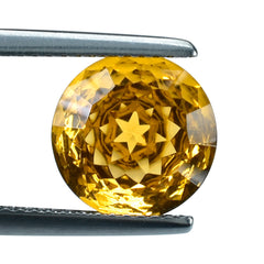 CITRINE (GOLDEN) NIRVANA CUT ROUND (DES#81) (SUPER EXTRA) 10MM 3.50 Cts.