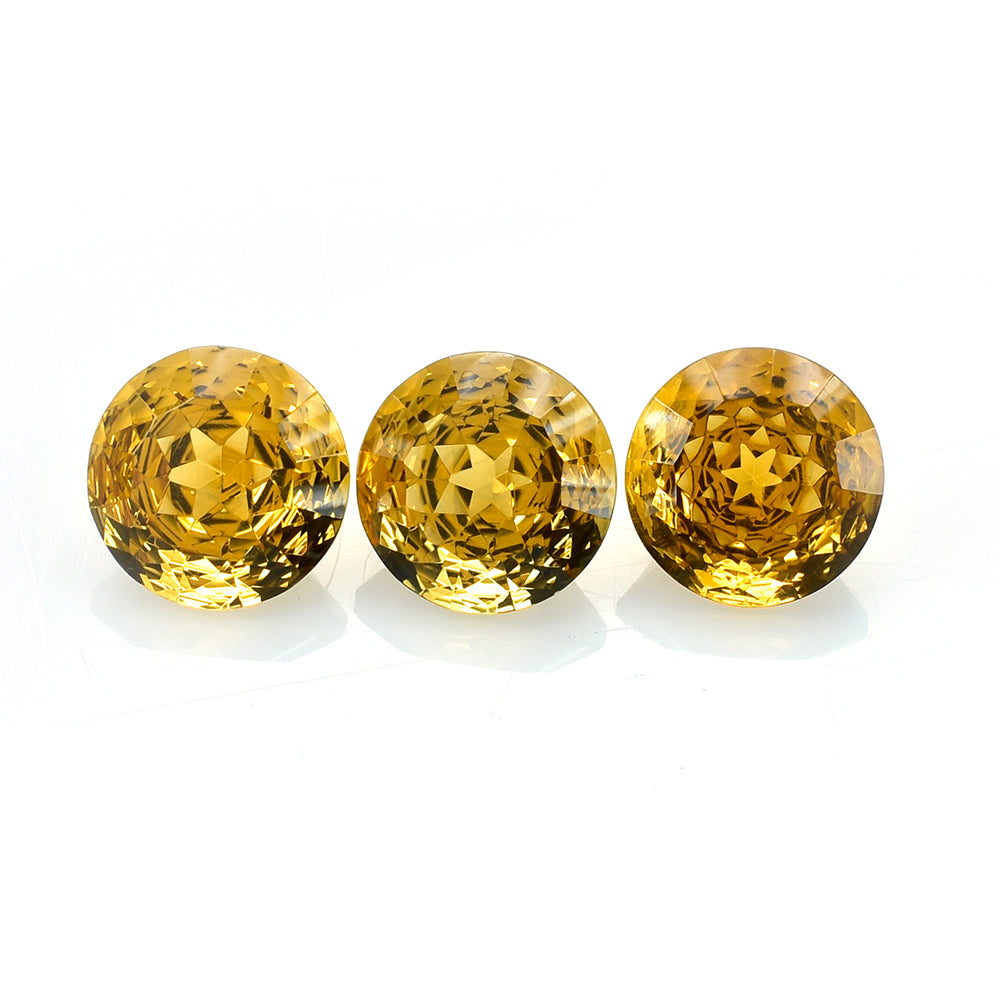 CITRINE (GOLDEN) NIRVANA CUT ROUND (DES#81) (SUPER EXTRA) 10MM 3.50 Cts.