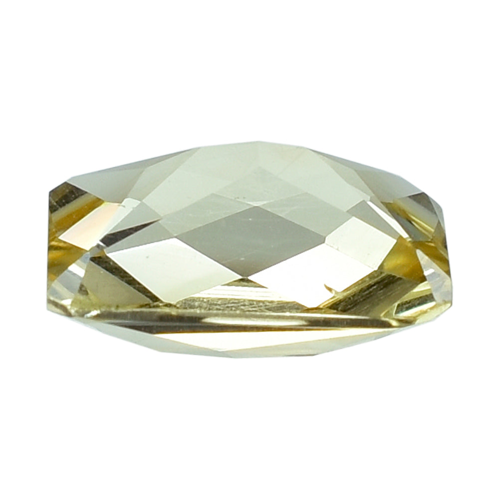 CITRINE (YELLOW) SPECIAL CHECKER CUT OCTAGON (DES#56) (C-4) 12X10MM 5.23 Cts.