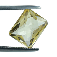 CITRINE (YELLOW) SPECIAL CHECKER CUT OCTAGON (DES#56) (C-4) 12X10MM 5.23 Cts.