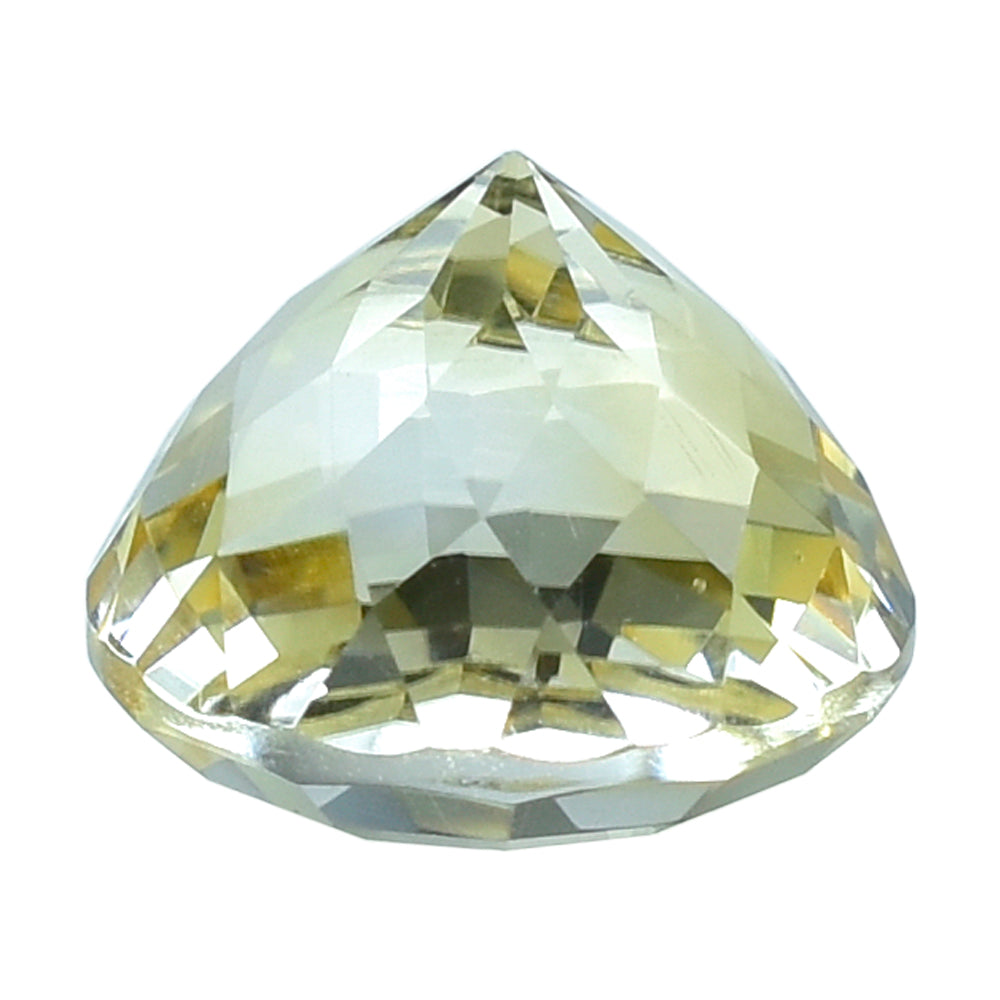 CITRINE (YELLOW) PORTUGUESE CUT ROUND (DES#34) (C-4) 12MM 8.03 Cts.