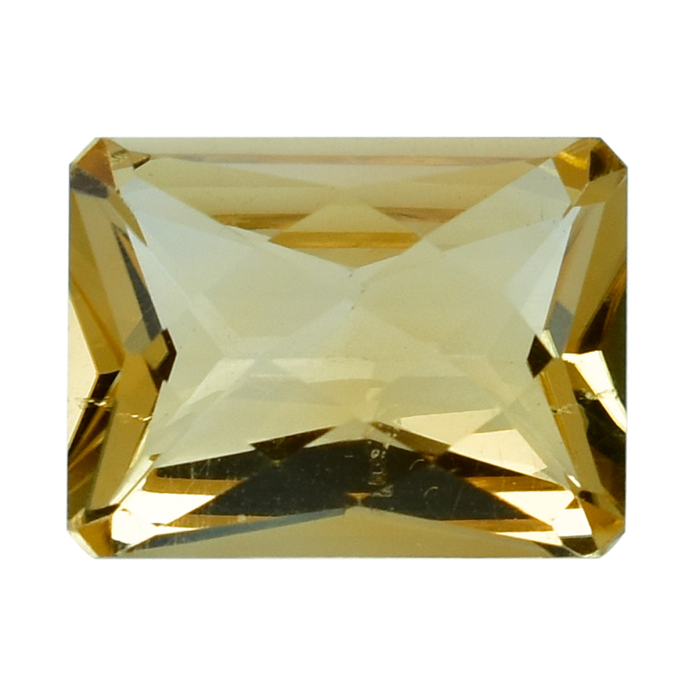 CITRINE (YELLOW) SPECIAL CHECKER CUT OCTAGON (DES#57) (C-3) 16X12MM 9.98 Cts.